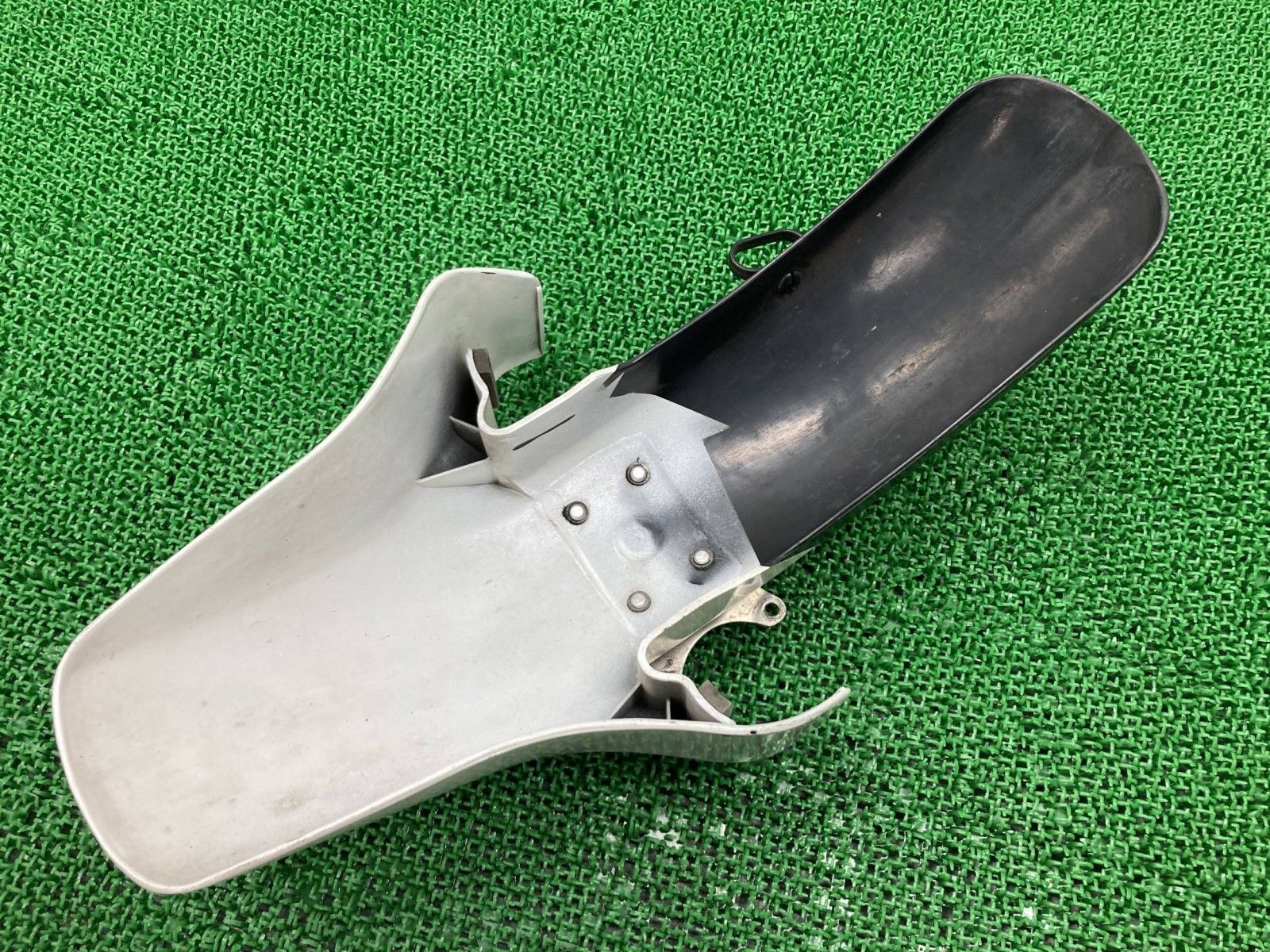 RZ250R フロントフェンダー 白/黒 ヤマハ 純正 中古 バイク 部品 29L