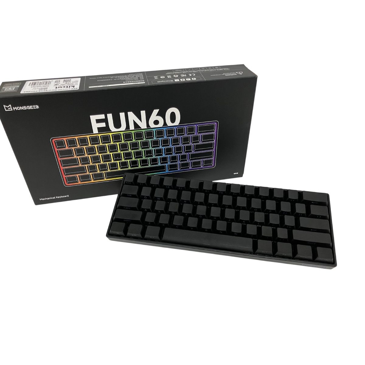FUN 60 メカニカルキーボード Pro SP Black PC周辺機器 家電