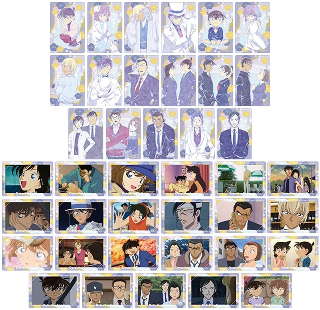 キャラカード 全40種セット 名探偵コナン オーロラアートコレクション vol 4