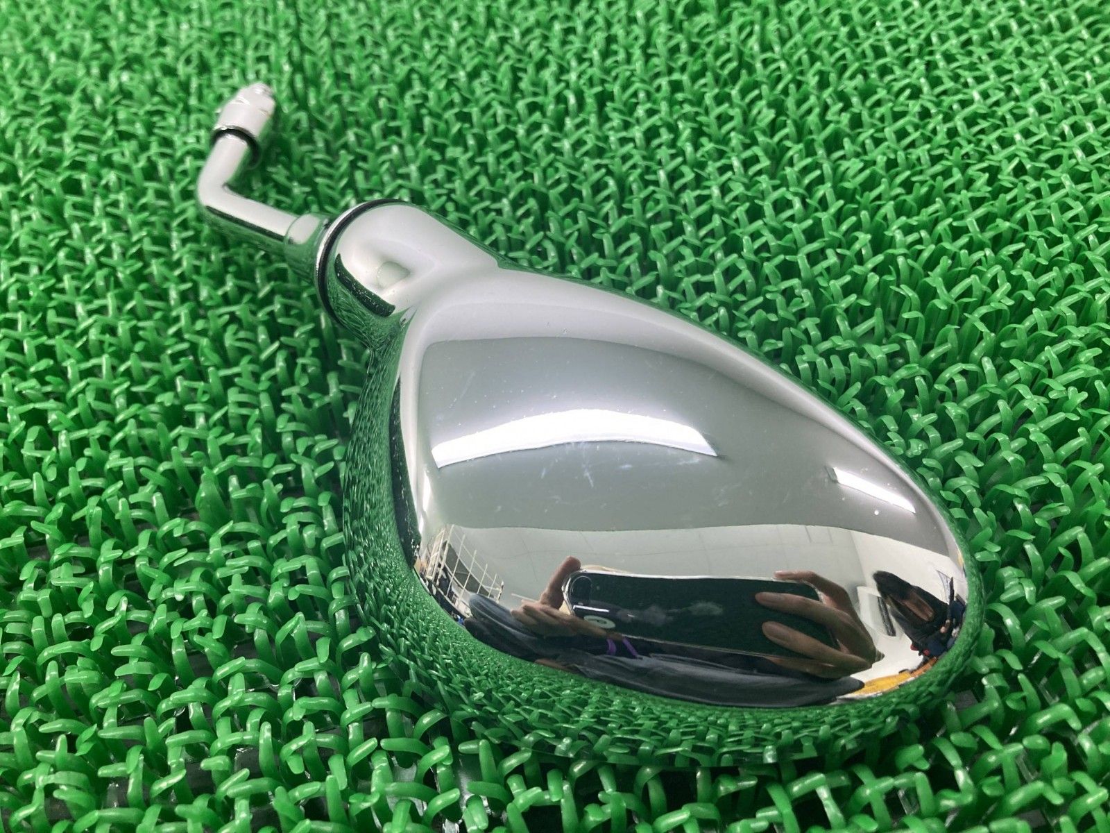 キタコ製モンキー ミラー 右 社外 中古 バイク 部品 Z50J AB27 正8mm