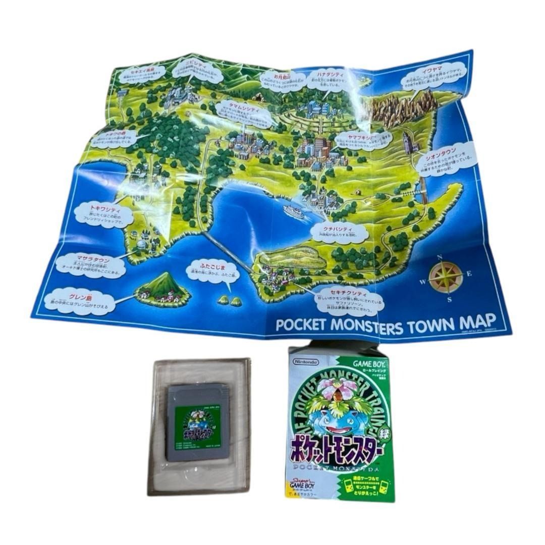 動作品！ 任天堂 ポケットモンスター 赤緑青黄銀 GAME BOY
