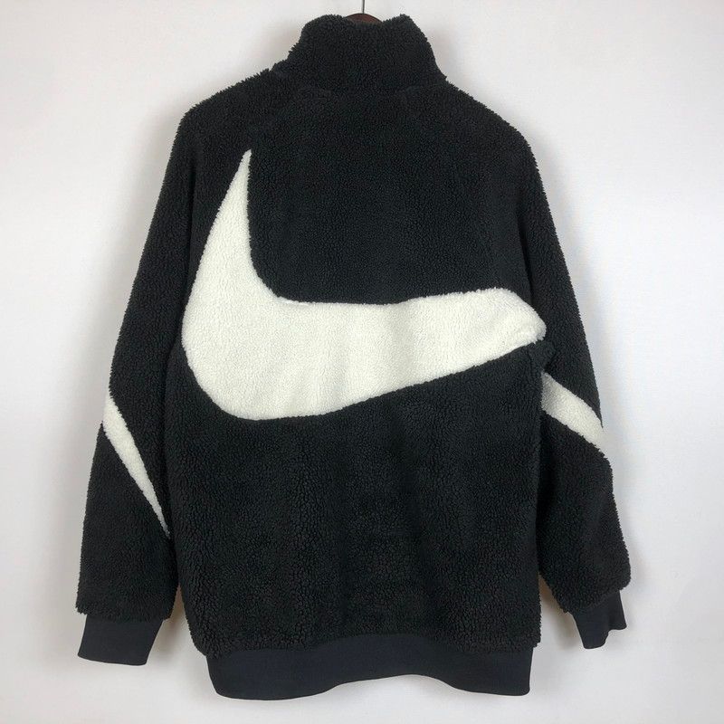 品 NIKE ナイキ AS M NSW VW SWSH FULL ZIP JKT BQ 6546-011 スウッシュ フルジップ ジャケット アウター ボアジャケット リバーシブル 148-260111-ko-04-tei