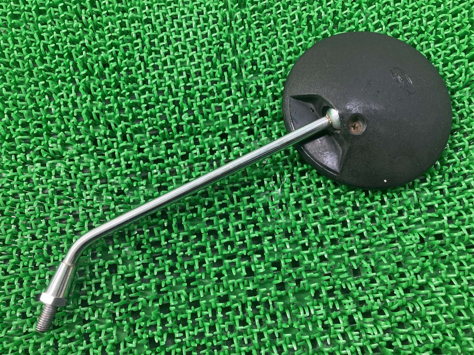 ①ホンダモンキー Z50M 右側 バックミラー 純正互換パーツ 当時モノ 805wZII（Z2）タイプミラー メッキ｜ モンキーパーツはバイクパーツ