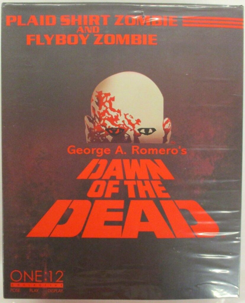 MEZCO TOYZ ONE 12 PLAID SHIRT ZOMBIE AND FLYBOY 1|12スケール