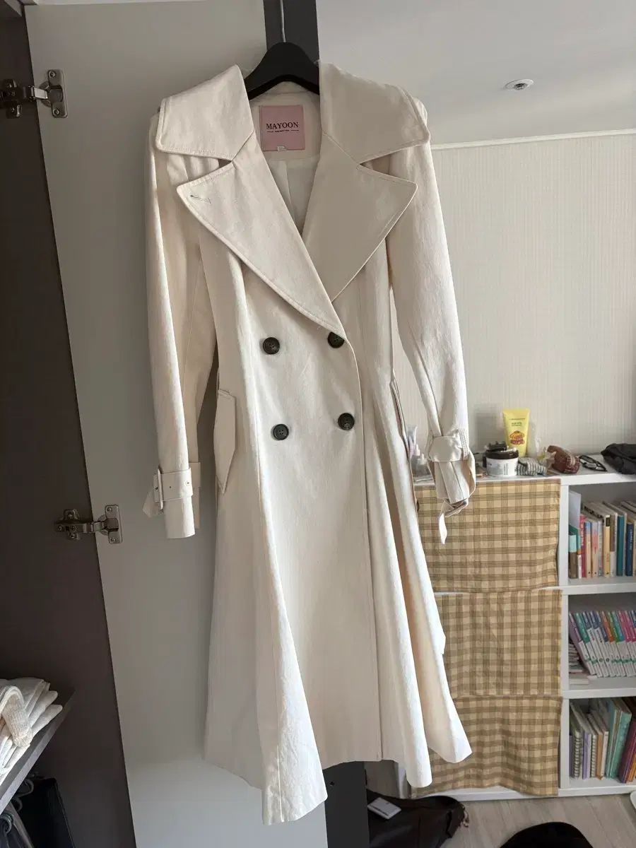 shop取引では対象外 メイユン フ トレンチコートS