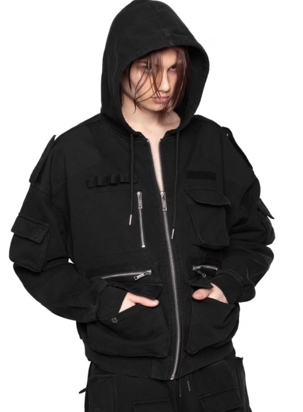 RACER WORLDWIDE Utility Hoodie | レーサーワールドワイド ジップアップ長袖パーカー