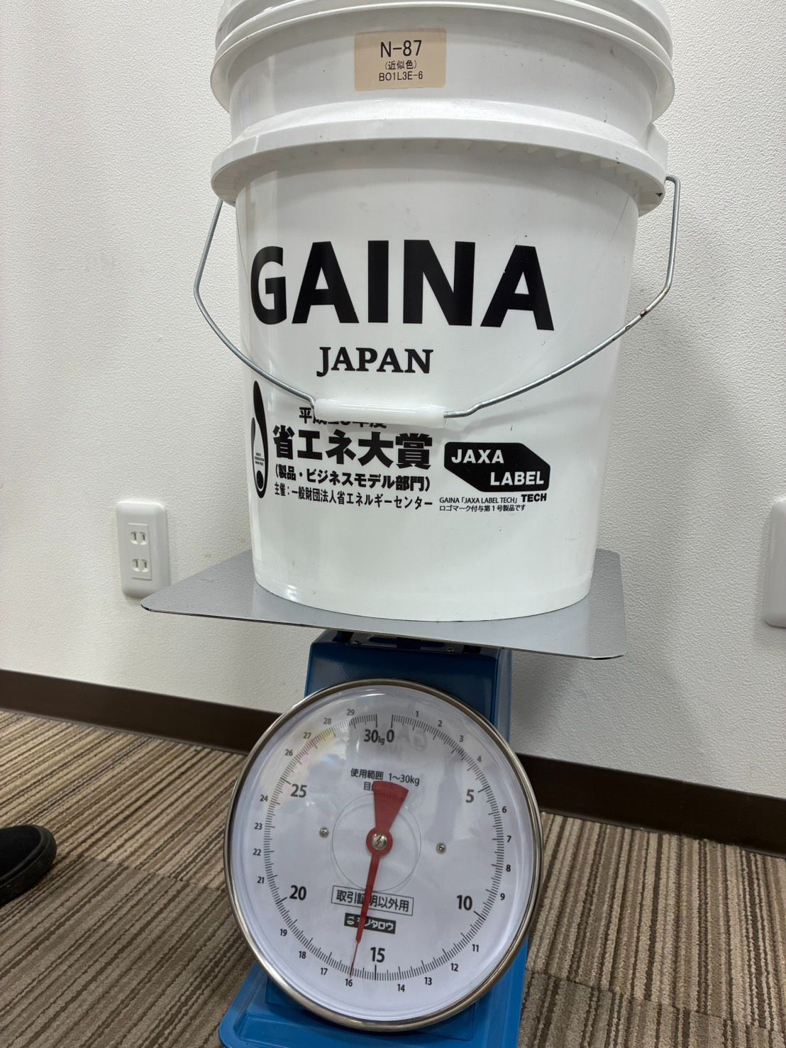 日進産業GAINA ガイナ 14 kg 開封済み N-87