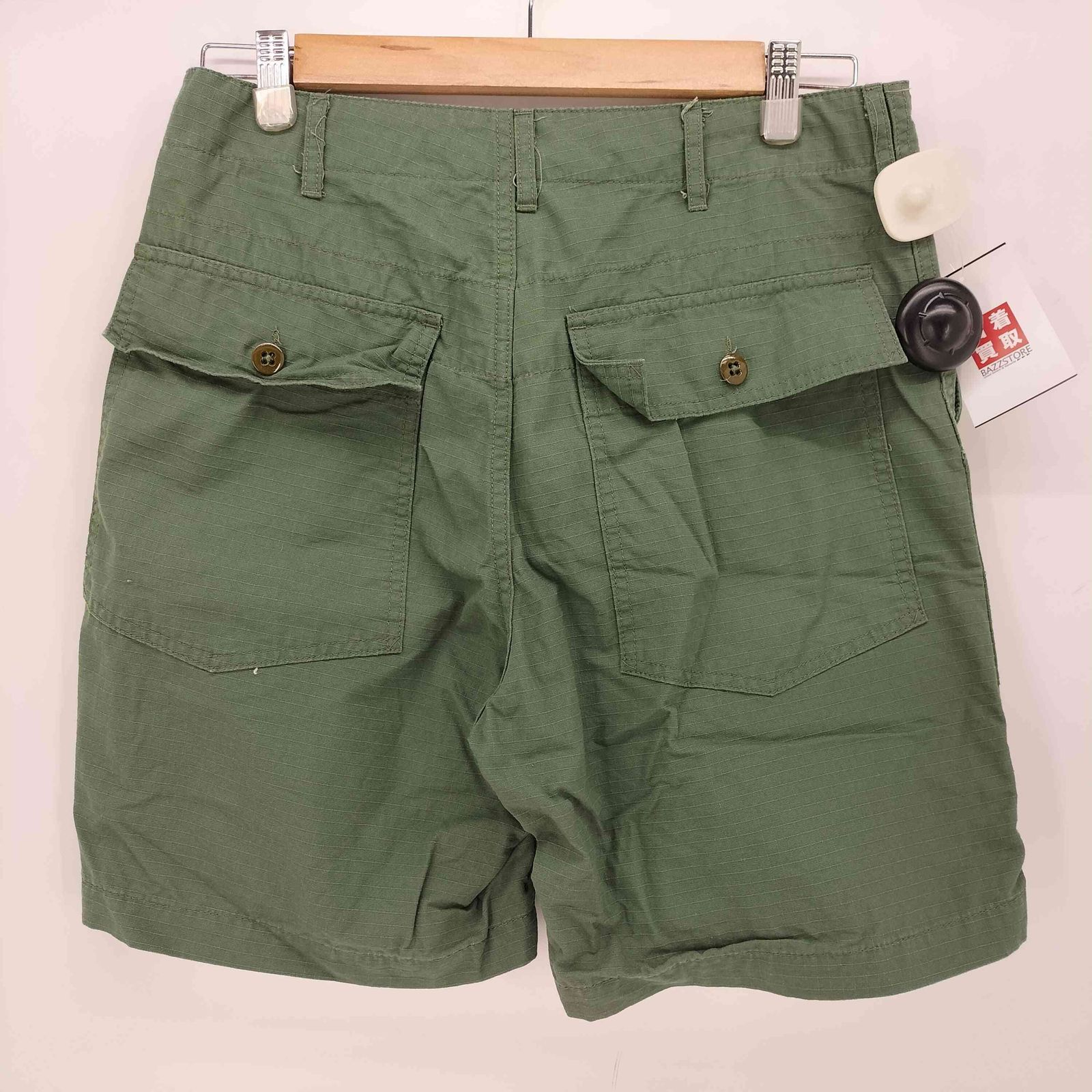エンジニアードガーメンツ　ファティーグショーツ カーキ ENGINEERED GARMENTS,Nylon Micro Ripstop Fatigue Short． | andPheb