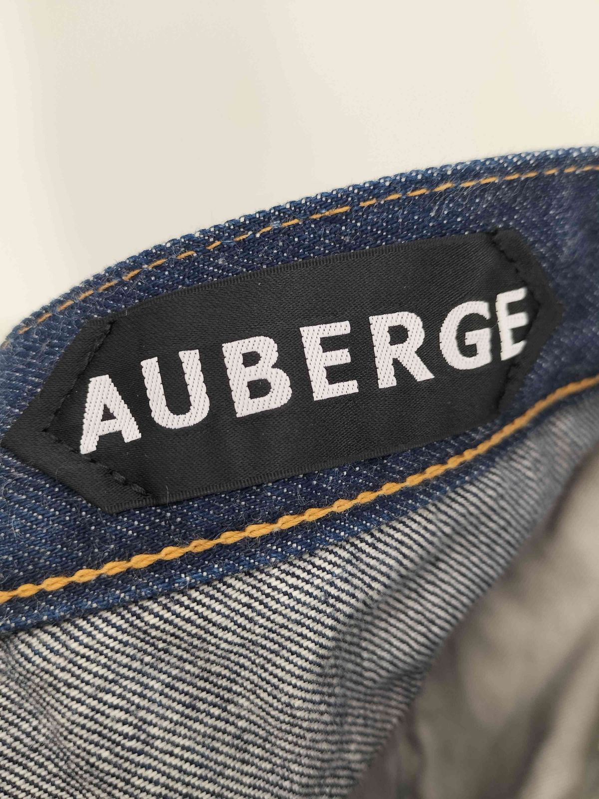 オーベルジュ AUBERGE 5ポケット デニムパンツ 42talon 月桂樹ボタン