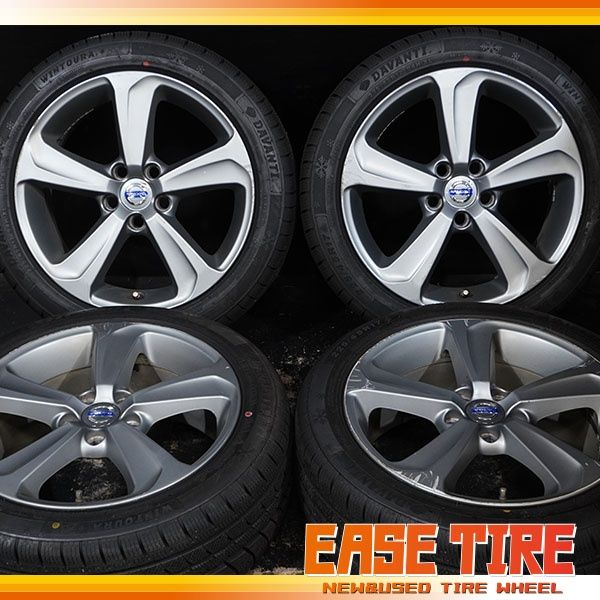 23年製 バリ山 DAVANTI | ボルボ V 40 225|45 R 17 7.5 J 52.5 108 5 H 4本 スタッドレス