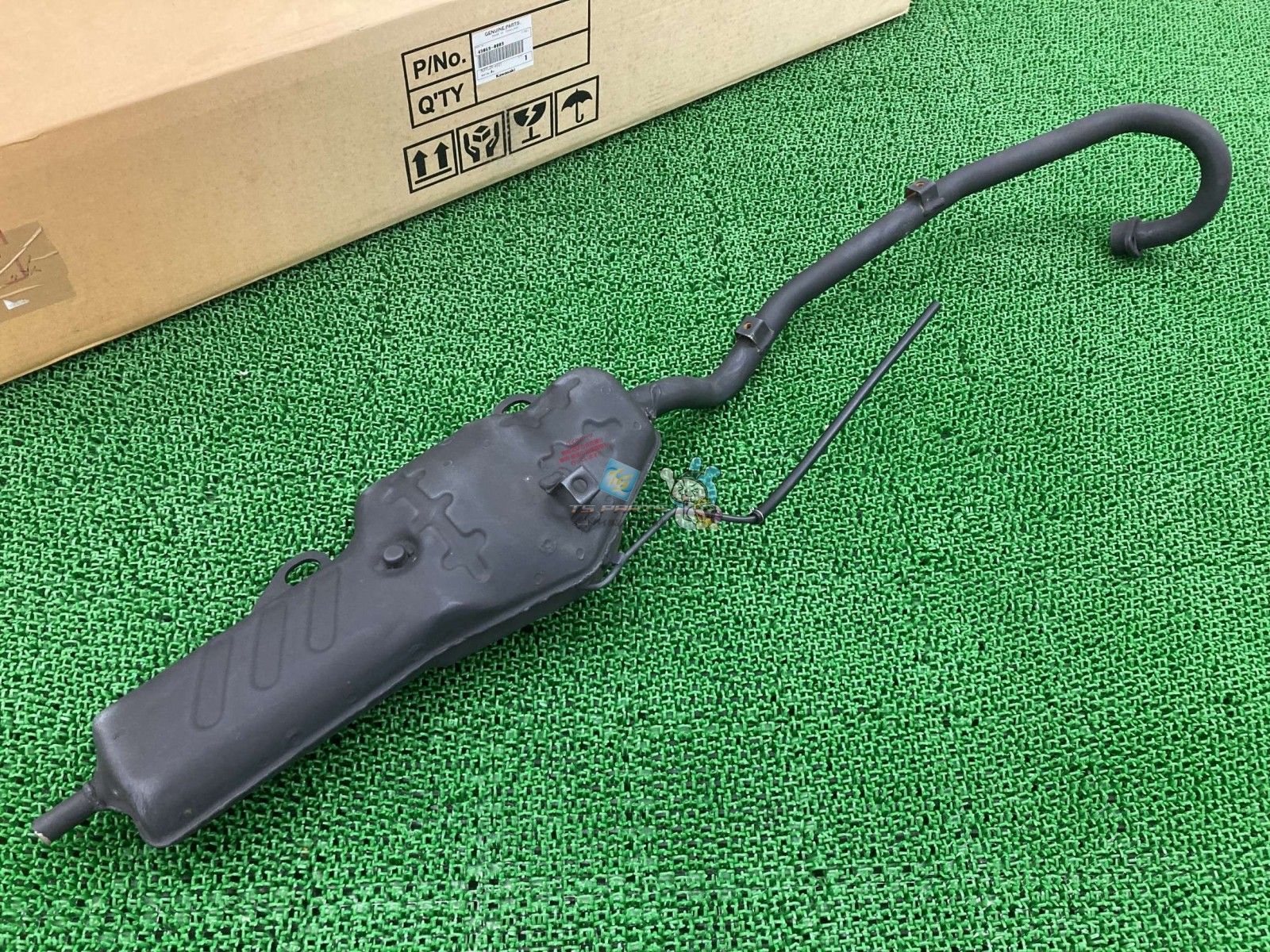 KSR 110 マフラー 在庫有 カワサキ バイク 部品 KL A 在庫有り 可 車検 Hu