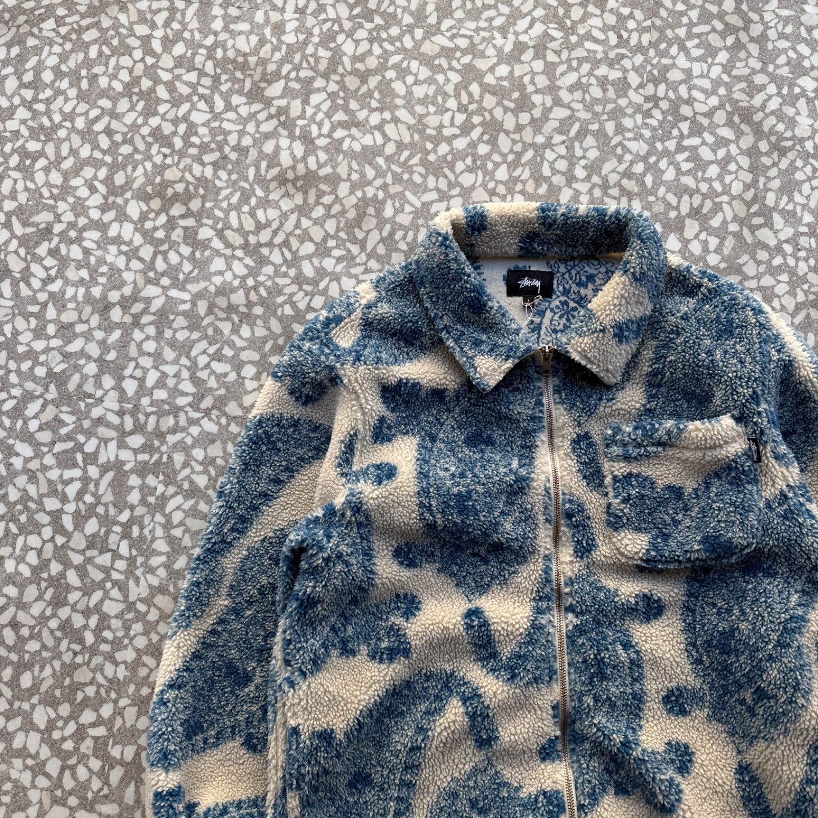 STUSSY / Paisley blouson 【総柄ペイズリー】ステューシー古着 STUSSY / Paisley blouson 【総柄ペイズリー】ステューシー古着