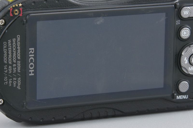 Ricoh リコー 【中古】RICOH リコー PENTAX ペンタックス WG-4 ライム