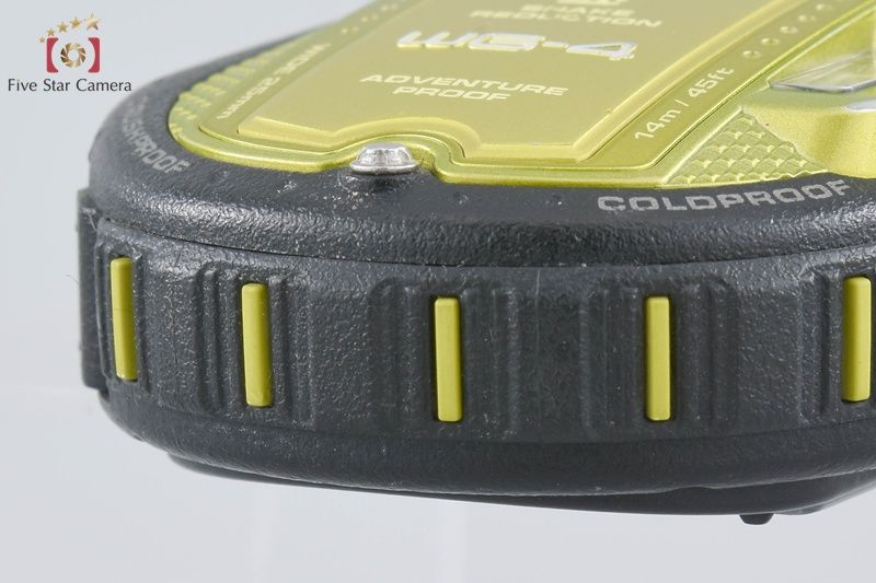 Ricoh リコー 【中古】RICOH リコー PENTAX ペンタックス WG-4 ライム 