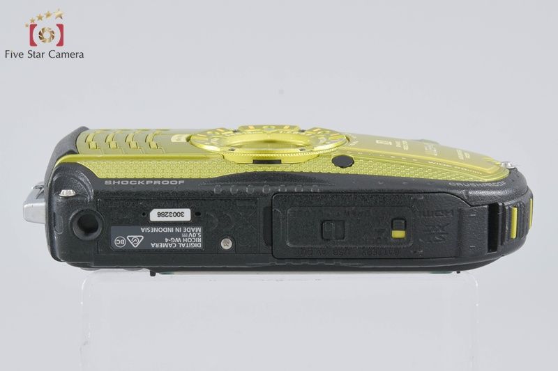 Ricoh リコー 【中古】RICOH リコー PENTAX ペンタックス WG-4 ライム 