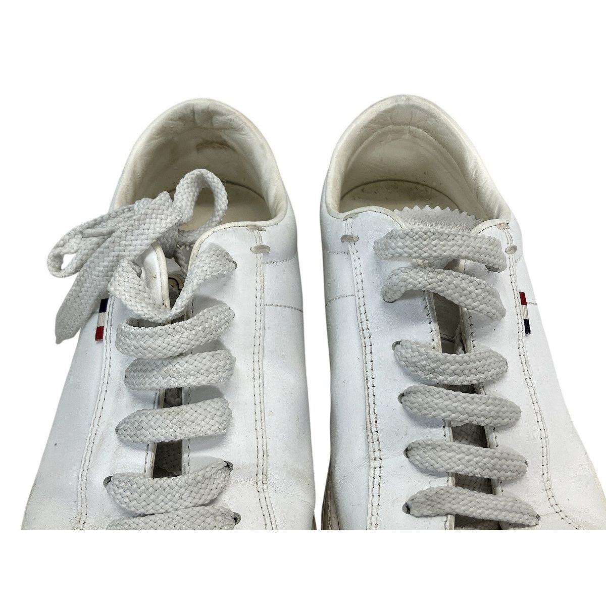  MONCLER トリコロール モナコ メンズ スニーカー レザー サイズ42 27 cm 靴 モンクレール スニーカー 靴