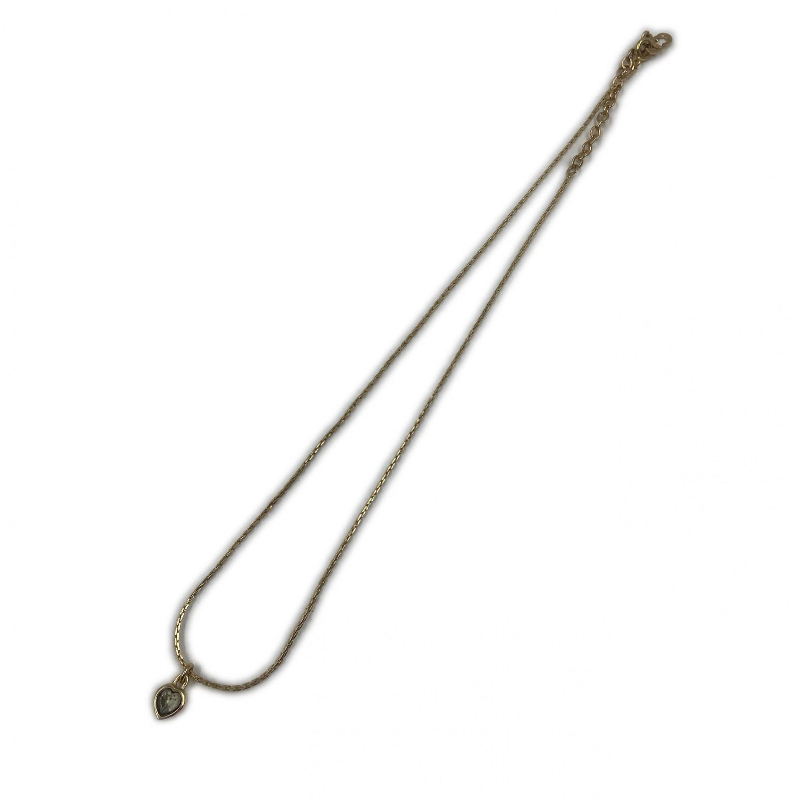 Dior ディオール クリスチャンディオール ハート型 チャーム 色石