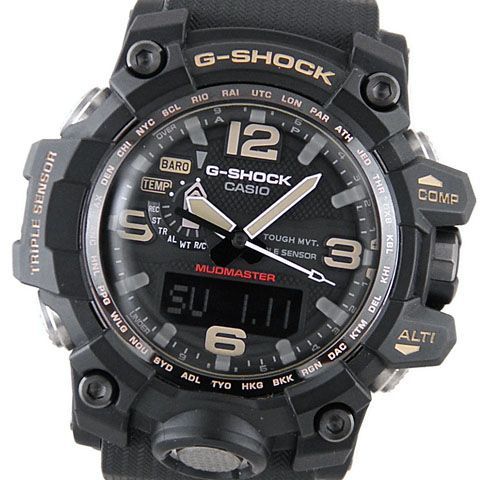 A カシオ CASIO メンズ腕時計 G-SHOCK ジーショック マッドマスター GWG-1000-1 AJF タフソーラー 電波時計
