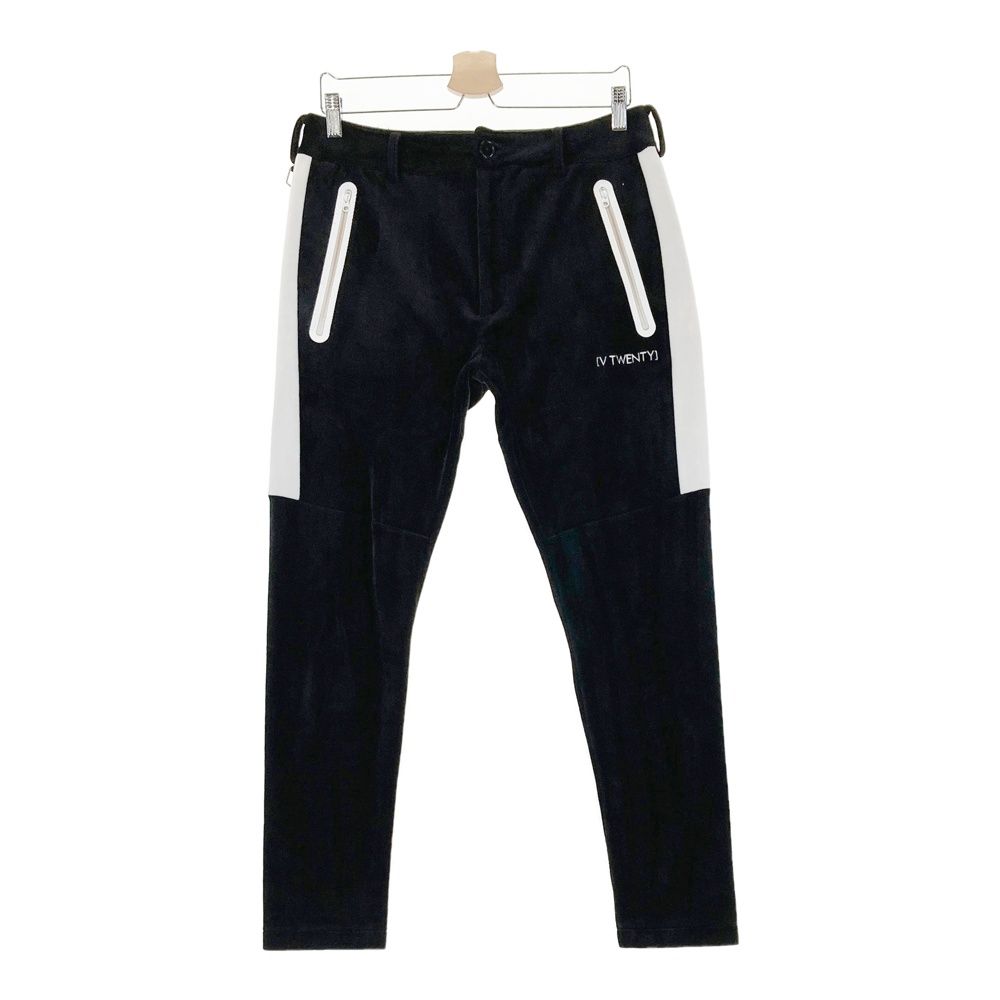 サイズ：M V12 ヴィトゥエルヴ 起毛ストレッチパンツ ブラック系