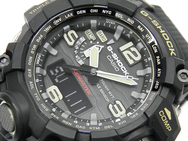 A カシオ CASIO メンズ腕時計 G-SHOCK ジーショック マッドマスター GWG-1000-1 AJF タフソーラー 電波時計