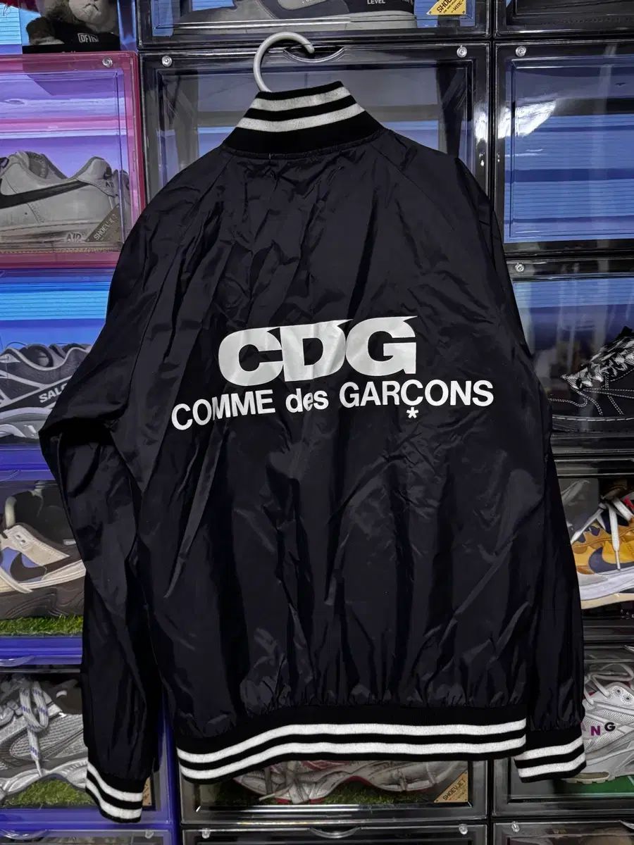COMME des GARCONS コム デ ギャルソン バッグ プリンティング ブルゾン