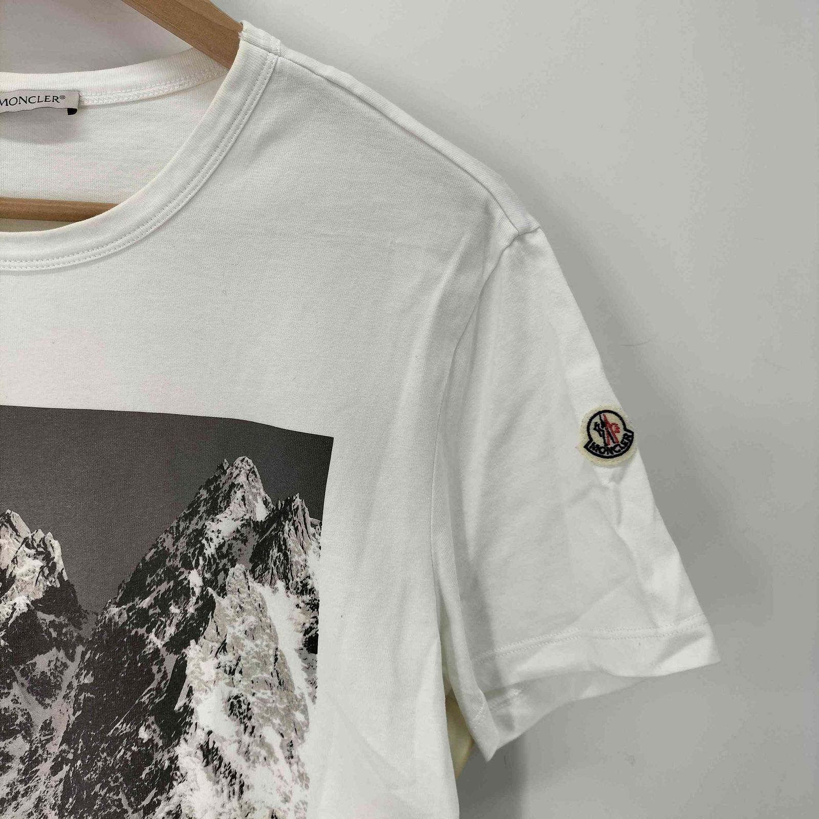 モンクレール MONCLER 19SS MAGLIA T-SHIRT Mountain Print マウンテン 