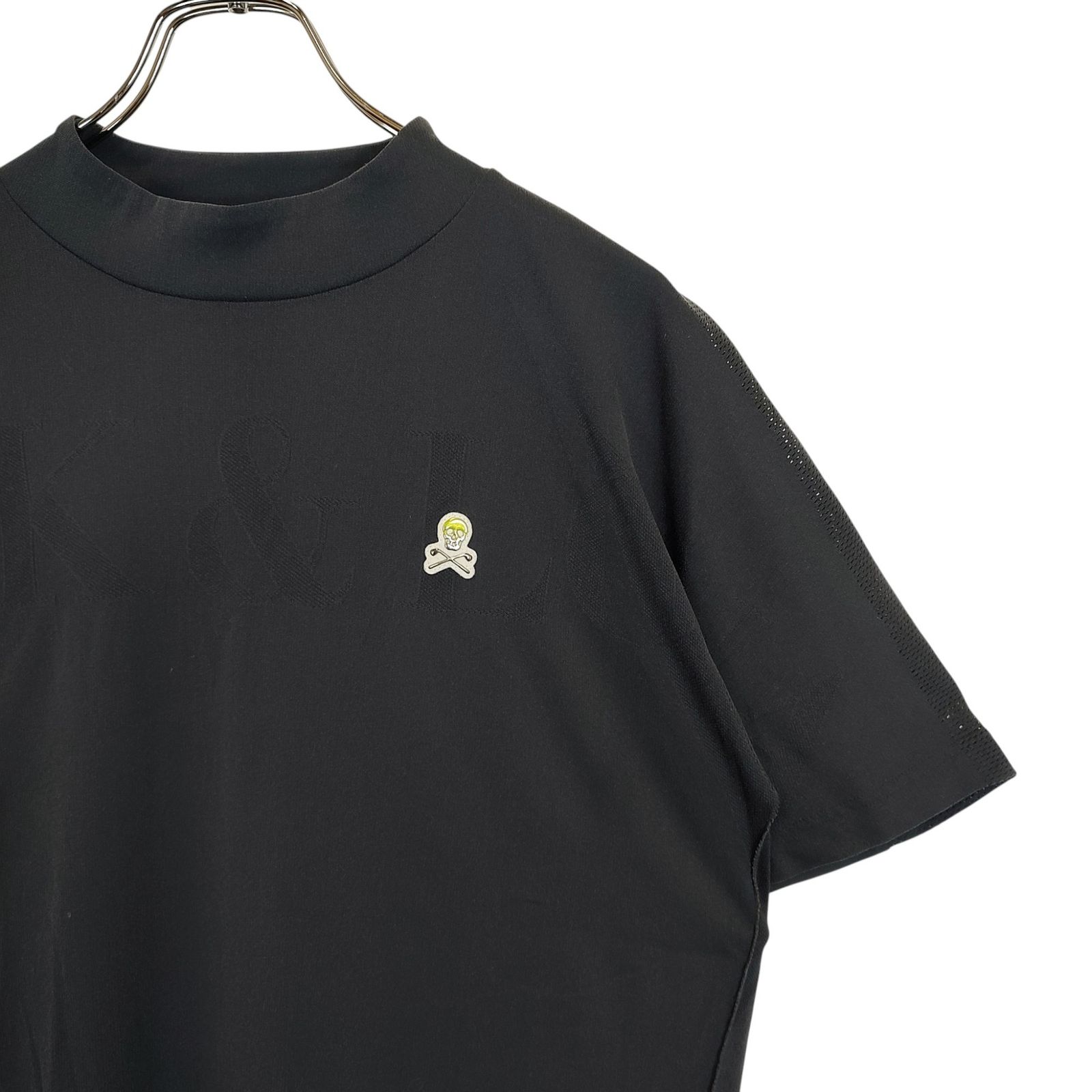 MARK&LONA マークアンドロナ ゴルフ 22SS 半袖 モックネック Tシャツ