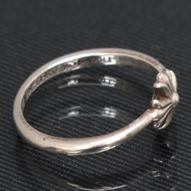 CHROME HEARTS クロムハーツ バブルガム CHプラス リング 指輪 メンズ シルバー SV 925 約8号 101027