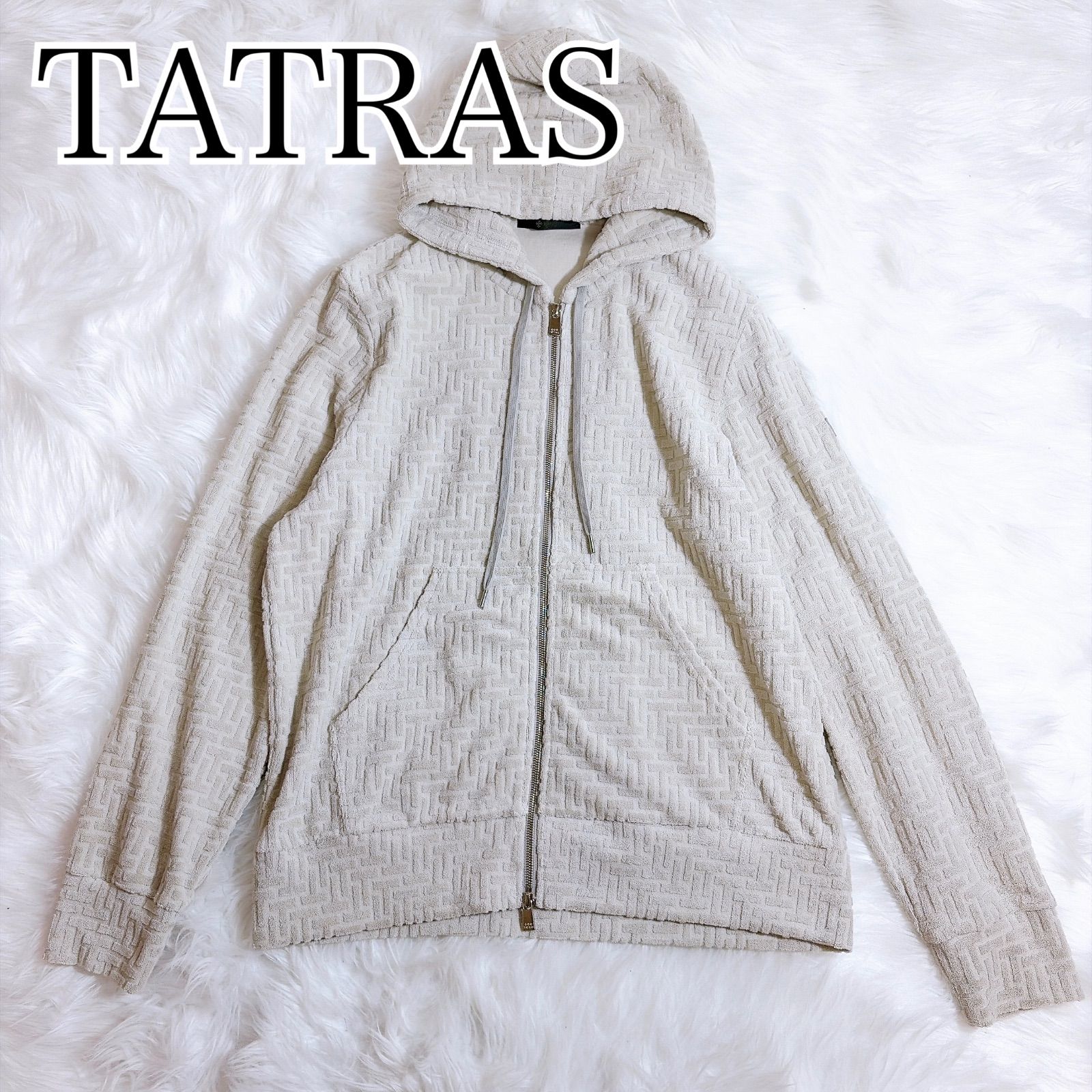 新品 TATRAS 25SS DOVINO モノグラム柄 スウェット パーカー TATRAS 25SS DOVINO モノグラム柄 スウェット パーカー - メルカリ