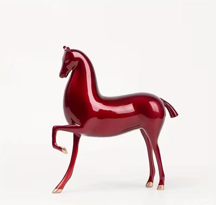 オブジェ 馬 うま ウマ 干支 白馬 ホワイト モダン シンプル インテリア リビング ダイニング 玄関 寝室 装飾 オーナメント 樹脂 プレゼント ギフト オシャレ 可愛い 癒しグッズ 棚装飾 ホームデコレーション デスク