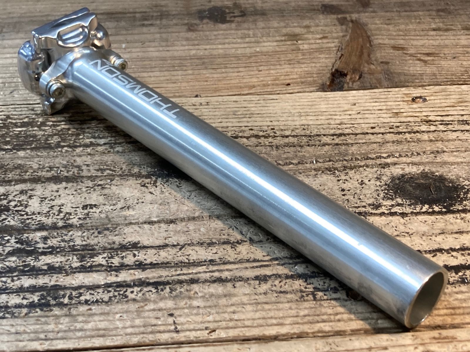 JT 648 トムソン THOMSON Elite アルミ シートポスト Φ27.2 250 mm シルバー