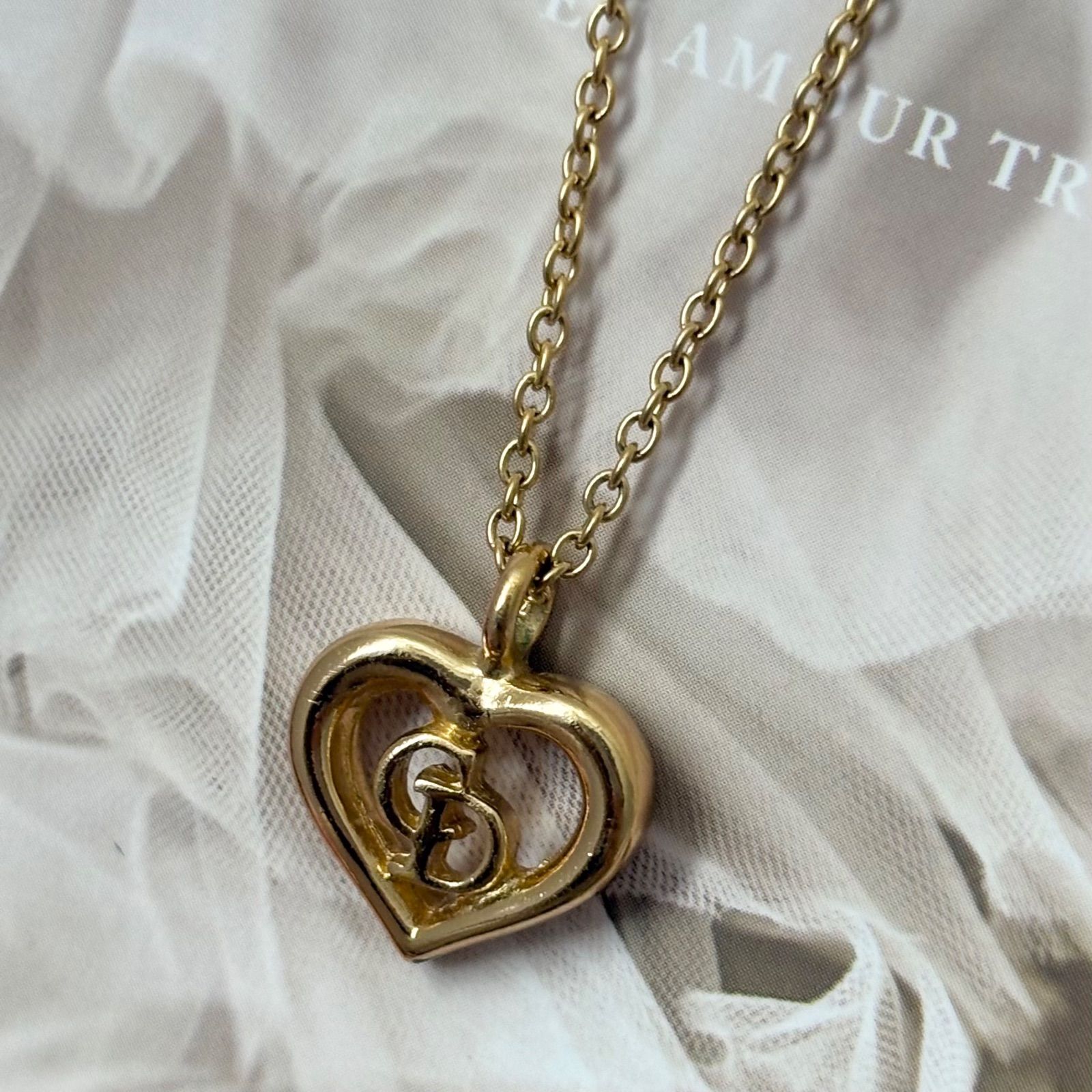 美品】クリスチャン ディオール ネックレス 首飾り アクセサリー CD