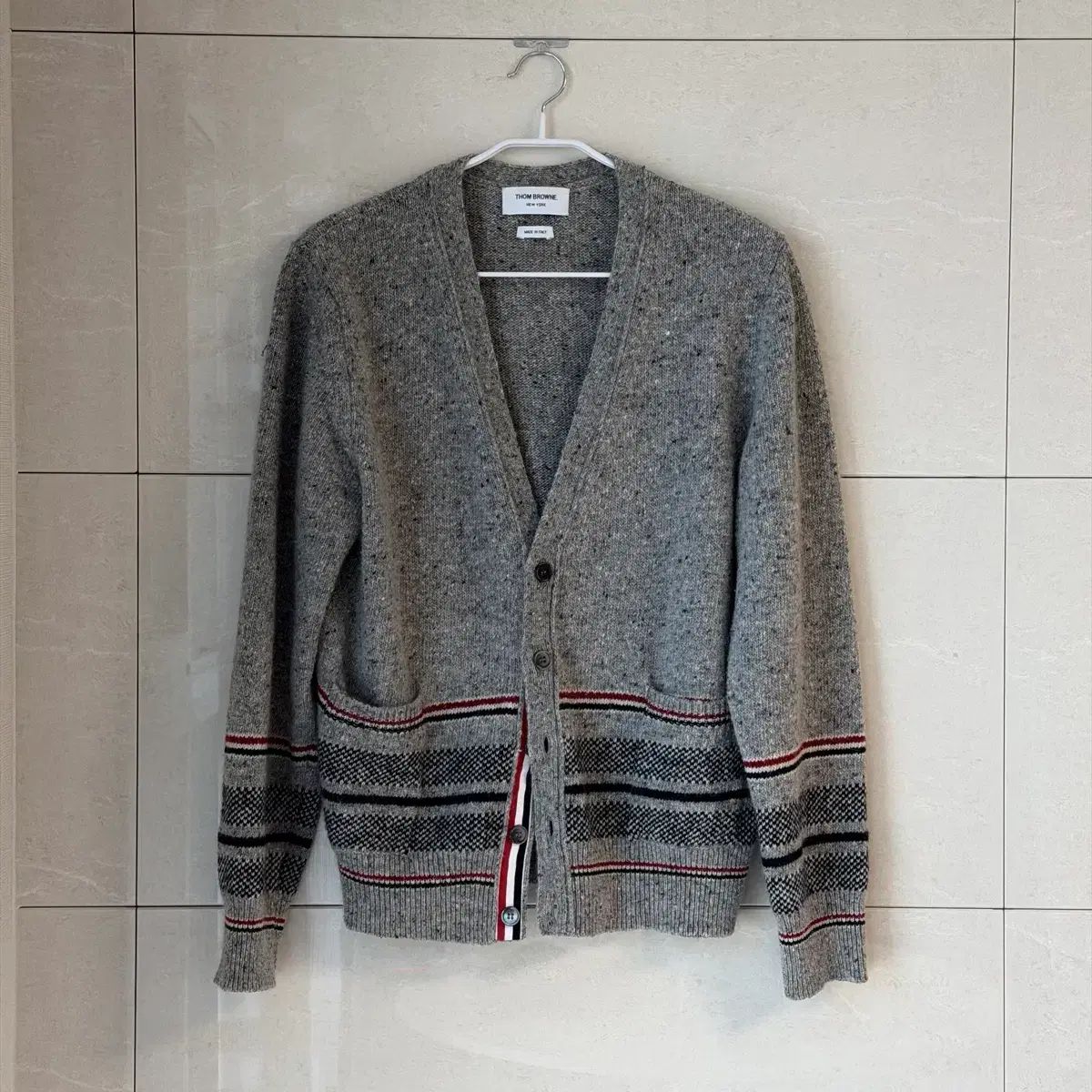 トム ブラウン モヘア カーディガン