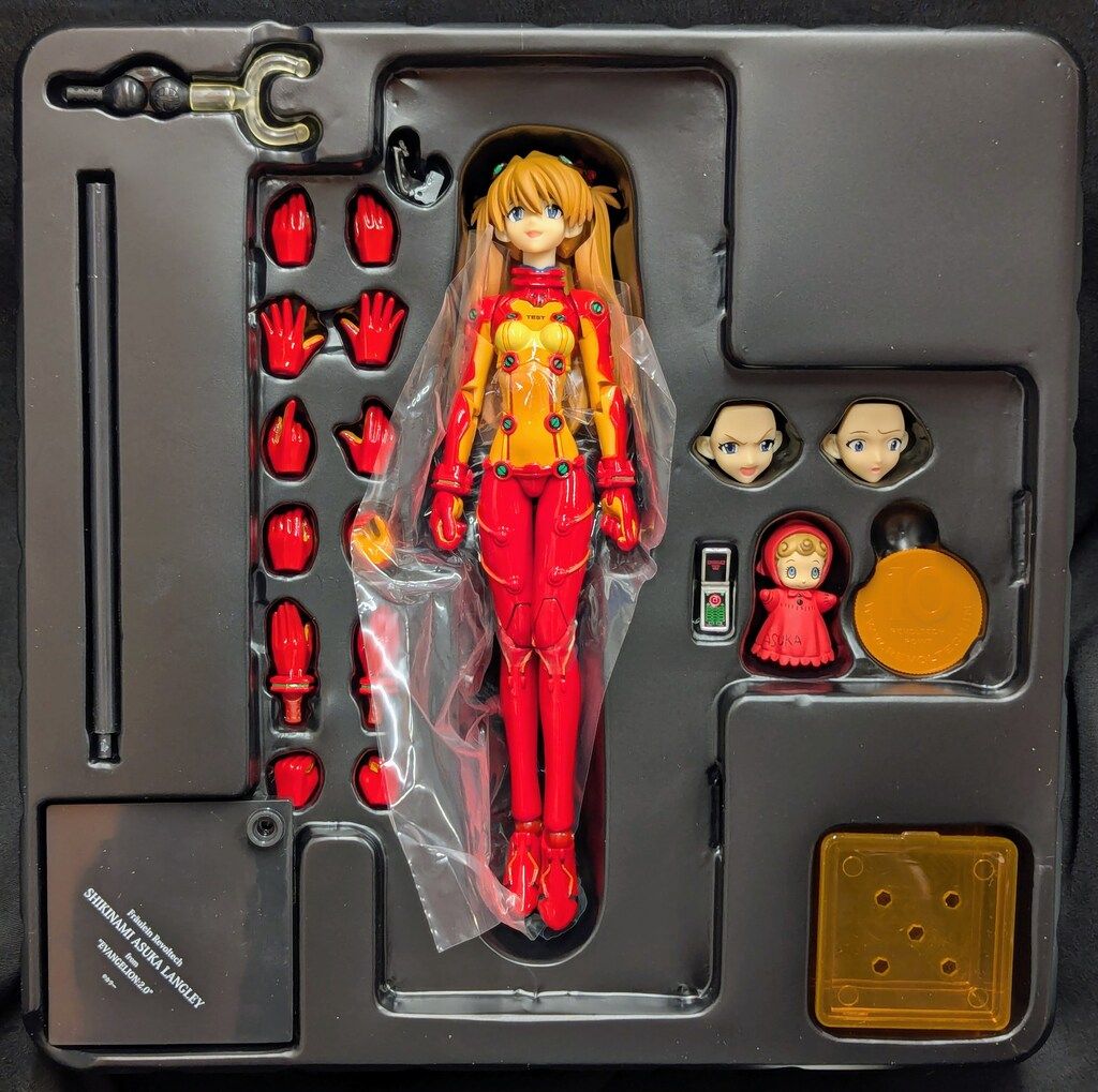 海洋堂 フロイライン リボルテック 式波アスカ 018 エヴァンゲリヲン