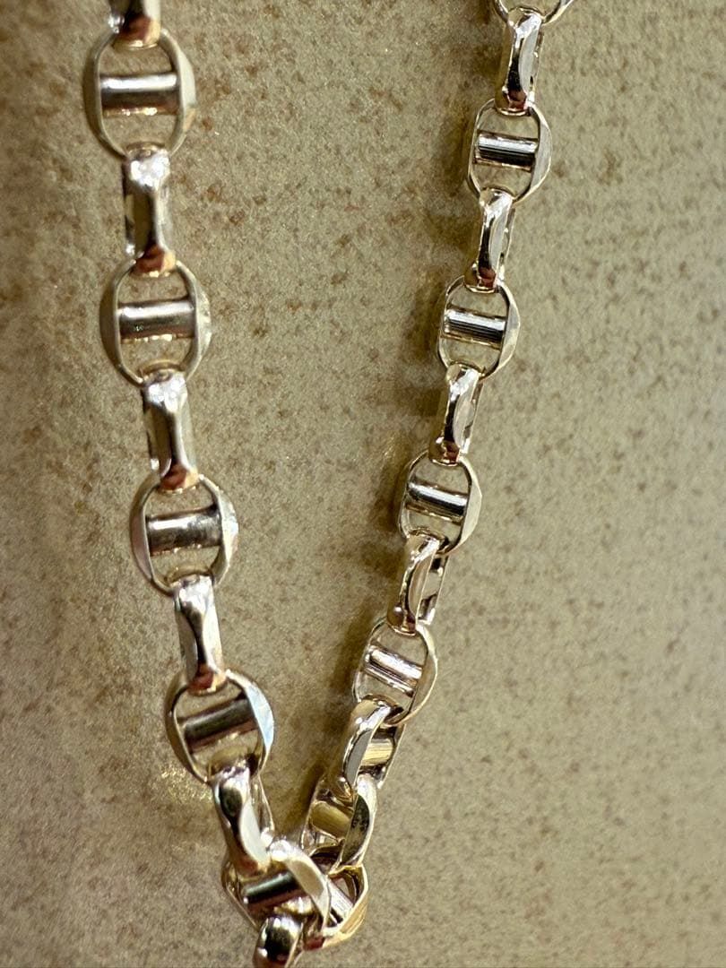 K 18マリンチェーンネックレス 50 cm 5.15 g