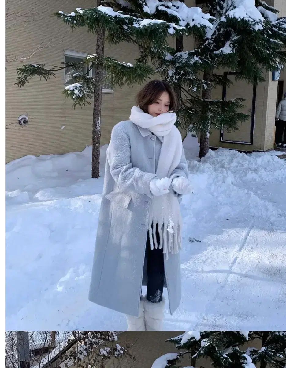 リエット ウール ライトブルーグレー