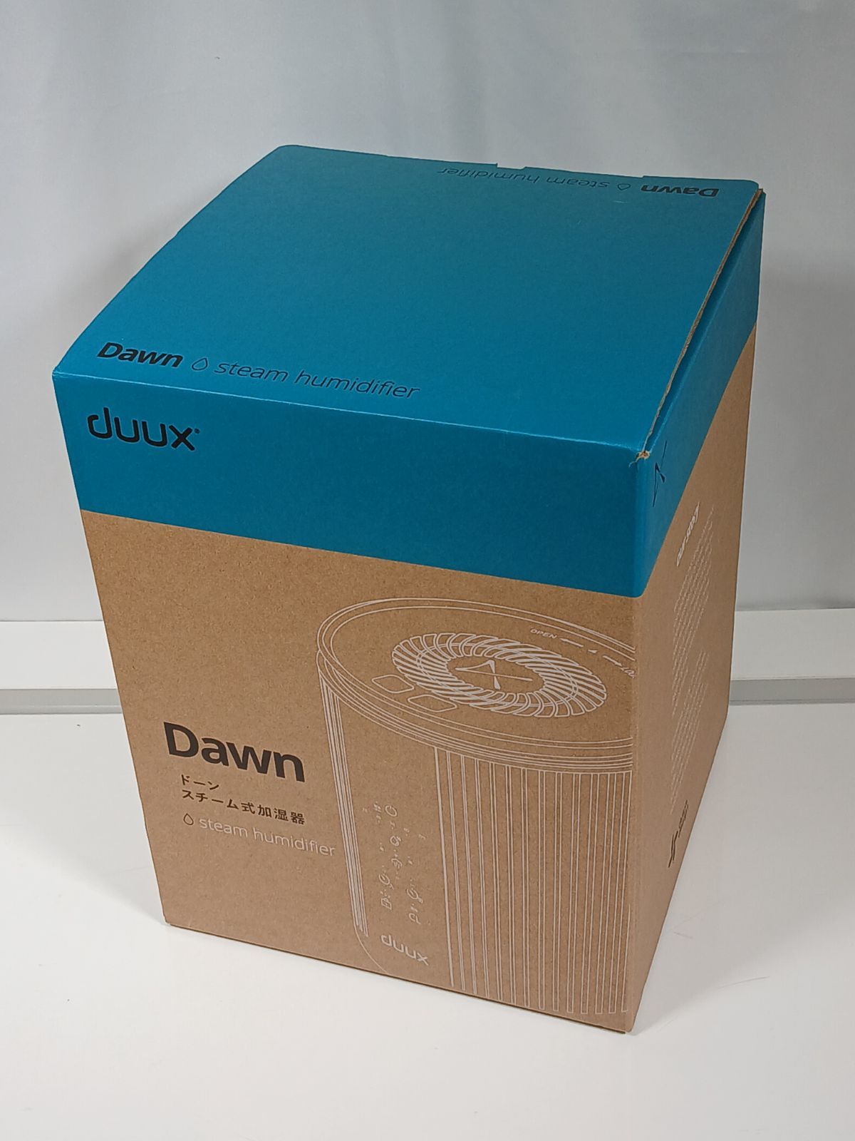 新品未使用品 duux デュクス Dawn スチーム式加湿器 DXHU41JP(WT