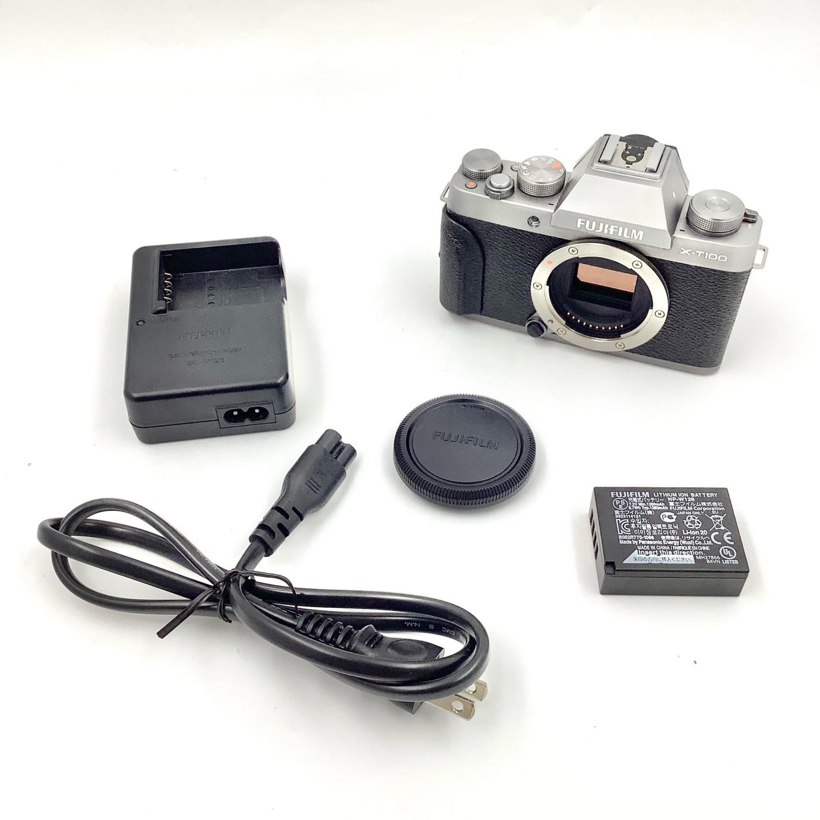 全額返金保証】【最速発送】FUJIFILM デジタル一眼 FUJIFILM X-T100