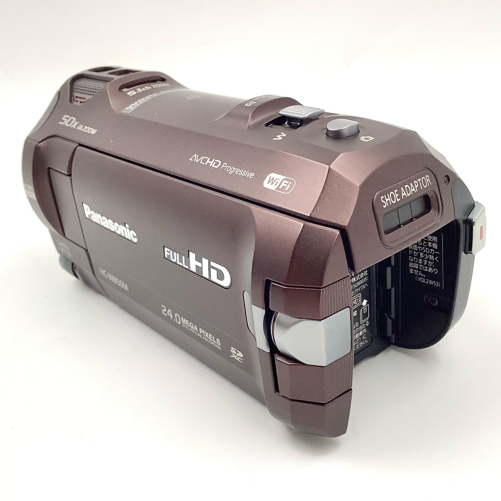 全額返金保証】【最速発送】Panasonic HC-W850M-T [ブラウン] 美品