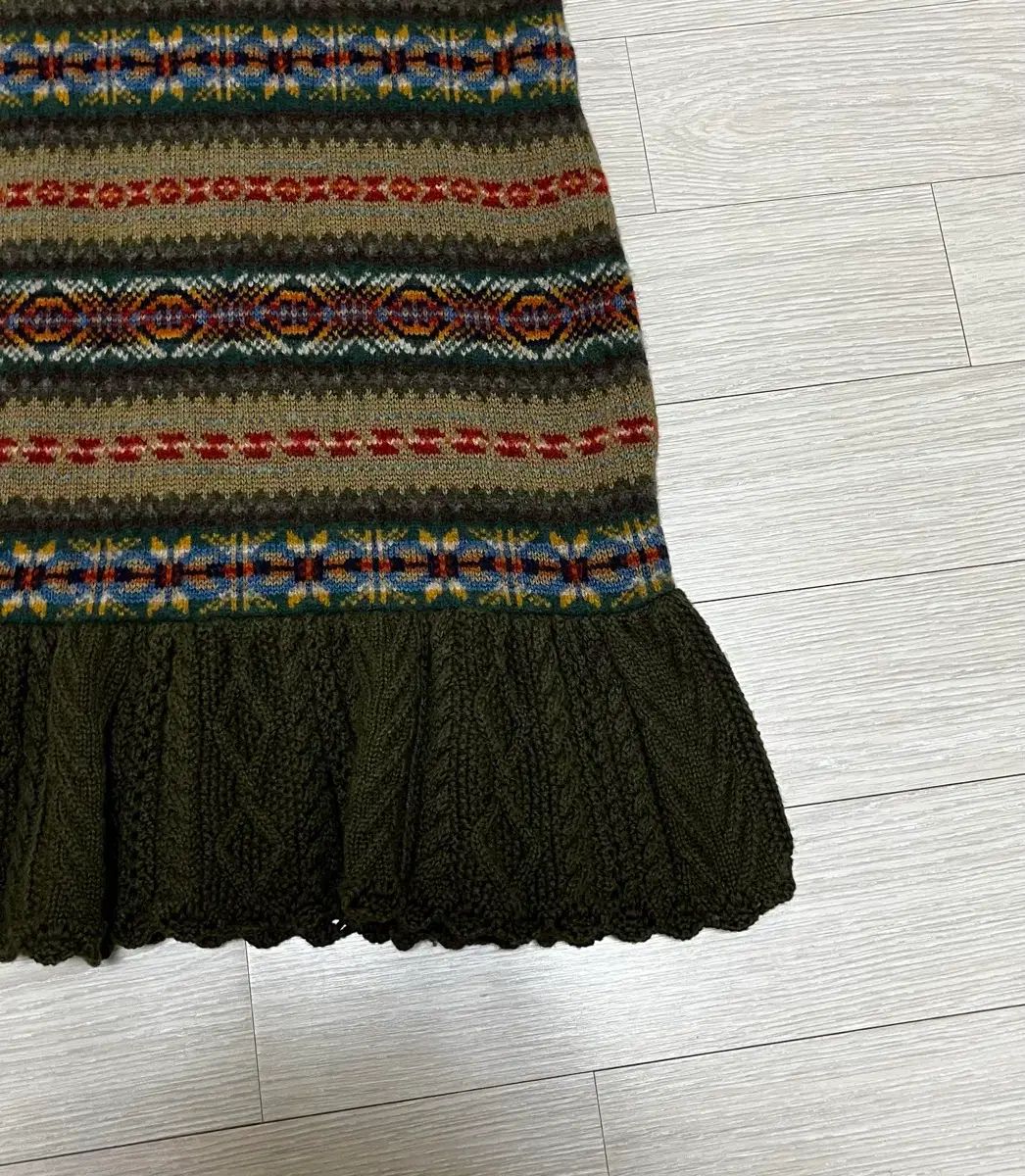 出国整理 ポロラルフローレン ガールズ Fair Isle Cotten-Blend