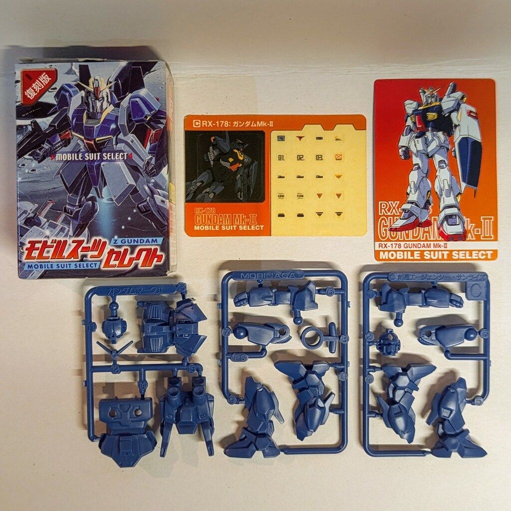 森永製菓 復刻版モビルスーツセレクト 機動戦士Zガンダム チョコ