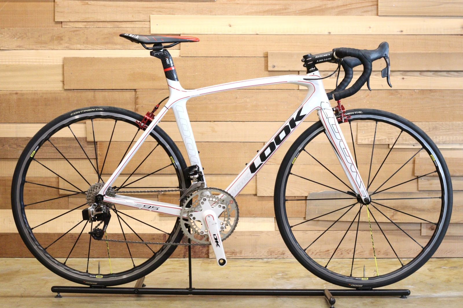 ルック LOOK 695 2011 Sサイズ スラム RED eTap 11 S カーボン ロードバイク KSYRIUM