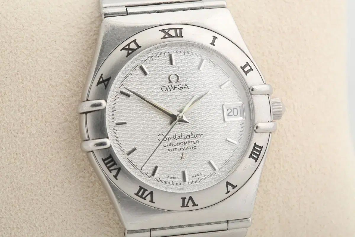  オメガ コンステレーション クロノメーター オートマティック 夏コーデ 自動巻き時計 腕時計(アナログ)