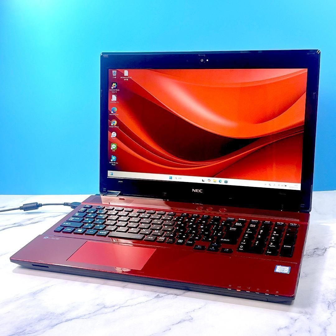 Corei 7 8 GB フルHD ブルーレイ Windows 11 ノートパソコン