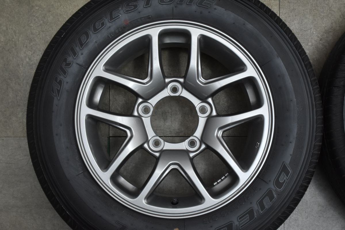  2025年製 超バり溝 スズキ JB 64 ジムニー 16 in 5.5 J 22 PCD 139.7 ブリヂストン デューラーH|L 852 175|80 R AZオフロード 16インチ タイヤ ホイールセット