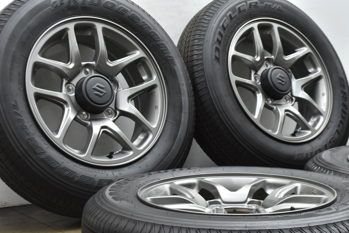2025年製 超バり溝 スズキ JB 64 ジムニー 16 in 5.5 J 22 PCD 139.7 ブリヂストン デューラーH|L 852 175|80 R AZオフロード
