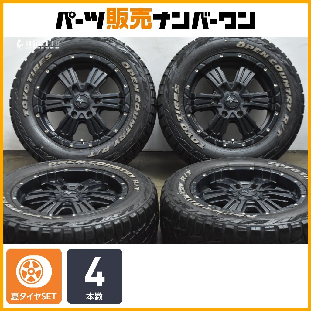 ホイールのみ可】MID ナイトロパワー クロスクロウ 16in 6.5J +38