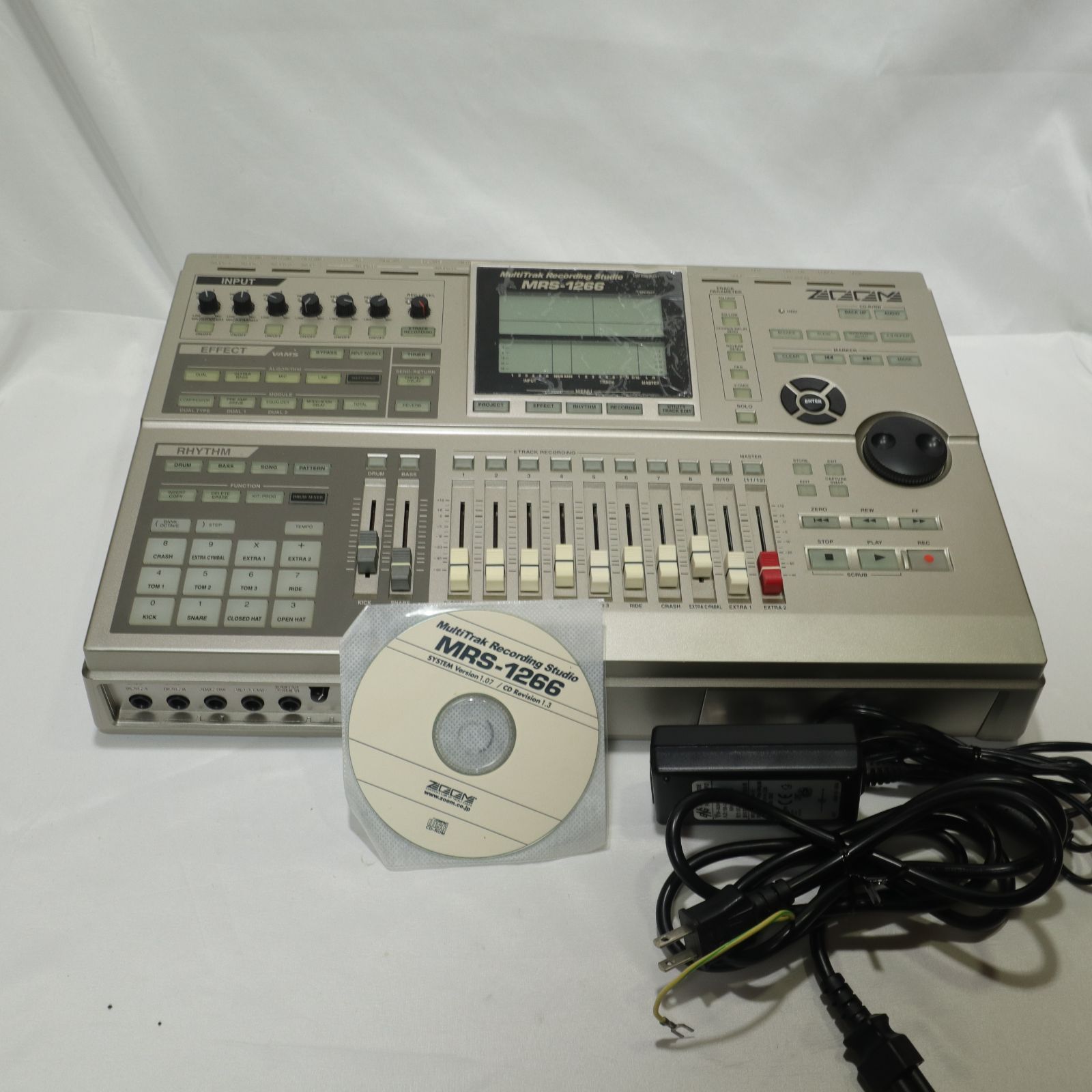 通電 済|現状渡し ZOOM|ズーム MRS-1266 マルチトラックレコーダー