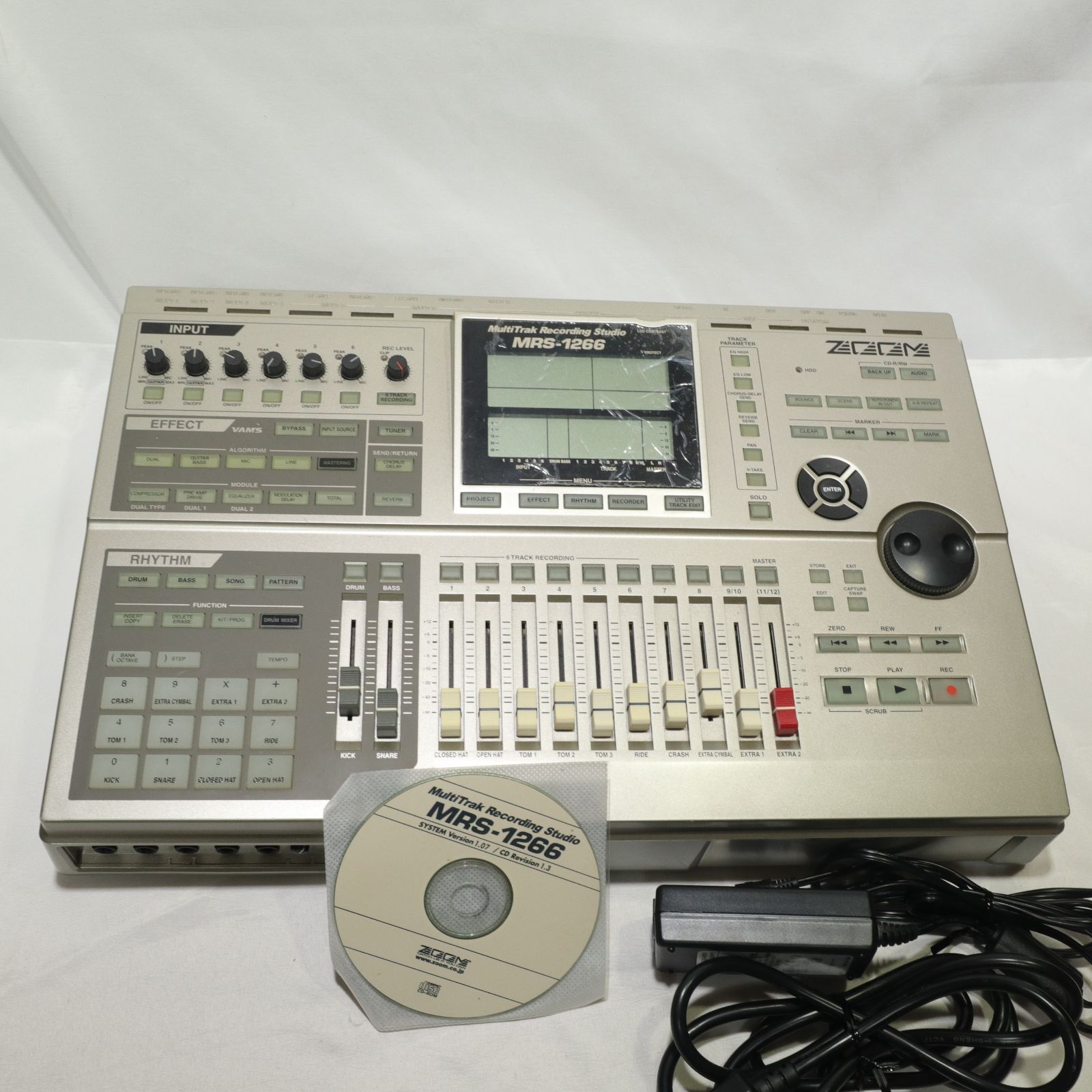 通電 済|現状渡し ZOOM|ズーム MRS-1266 マルチトラックレコーダー