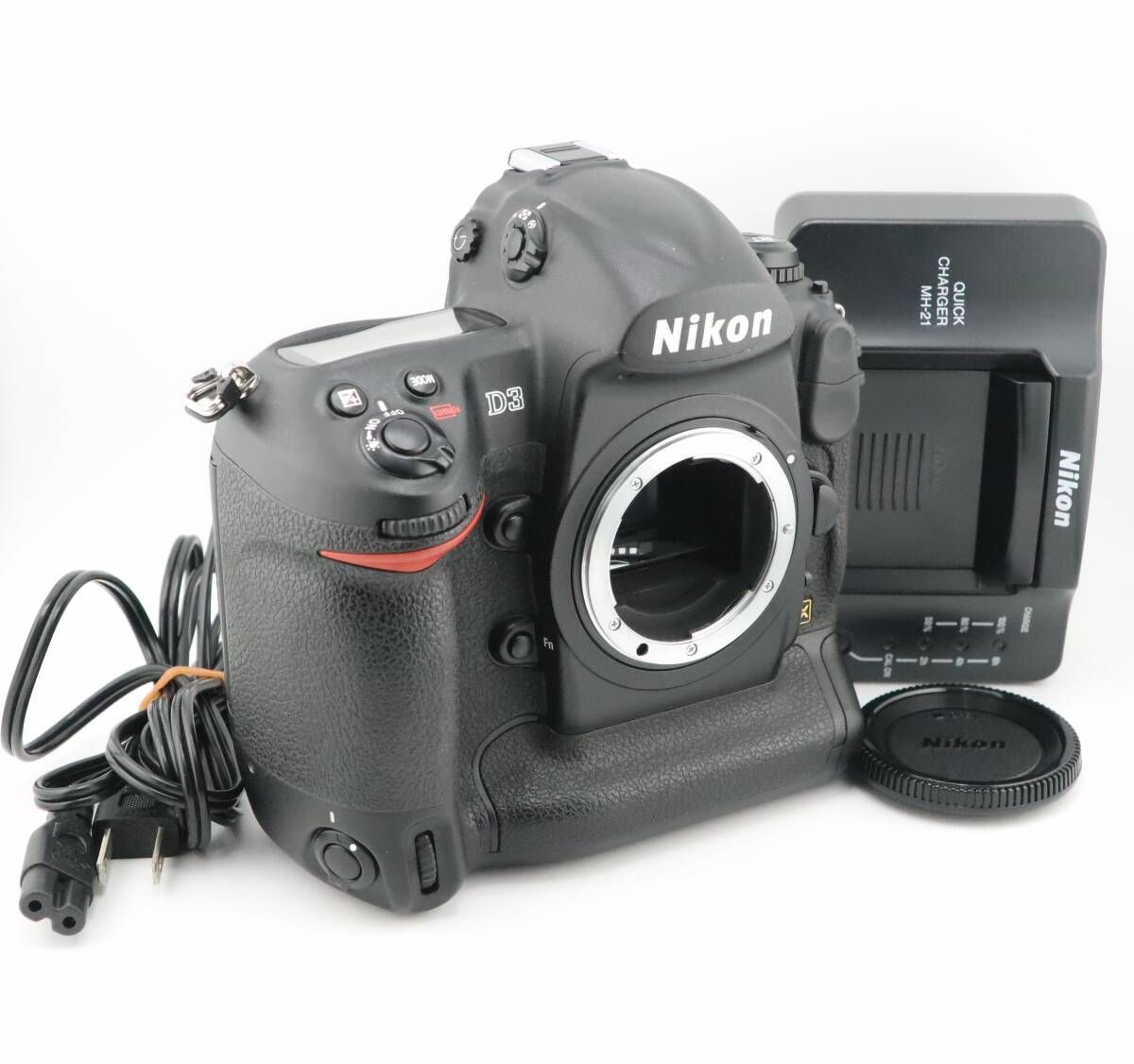 ☆美品☆ショット数12,784 回☆ニコン NIKON D3 ボディ 充電器付 